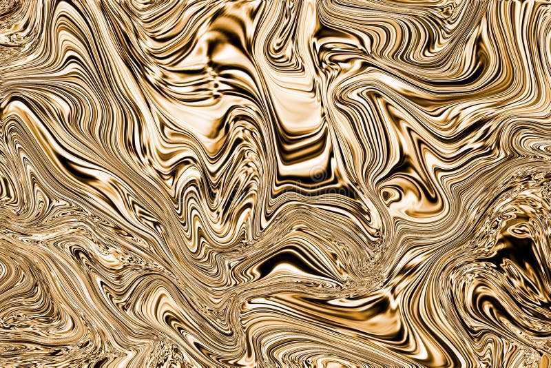 Gold texture background, abstract liquid gold background Stock Illustration