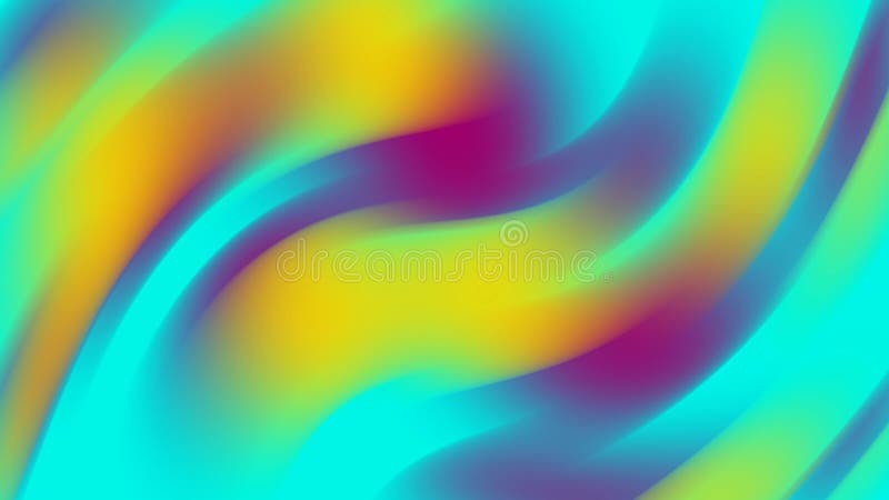 Liquid gradients background color brush shape animation stock illustration