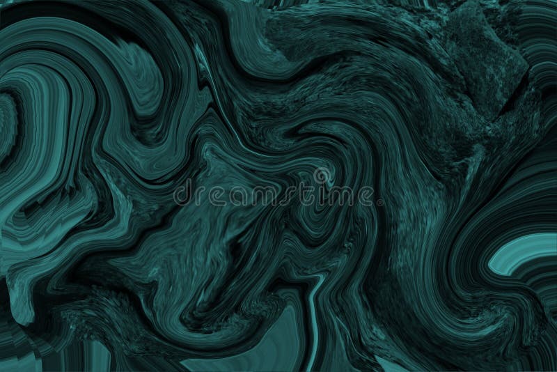 Liquid Marble Texture Wallpaper in Teal Stock Image Image of creative