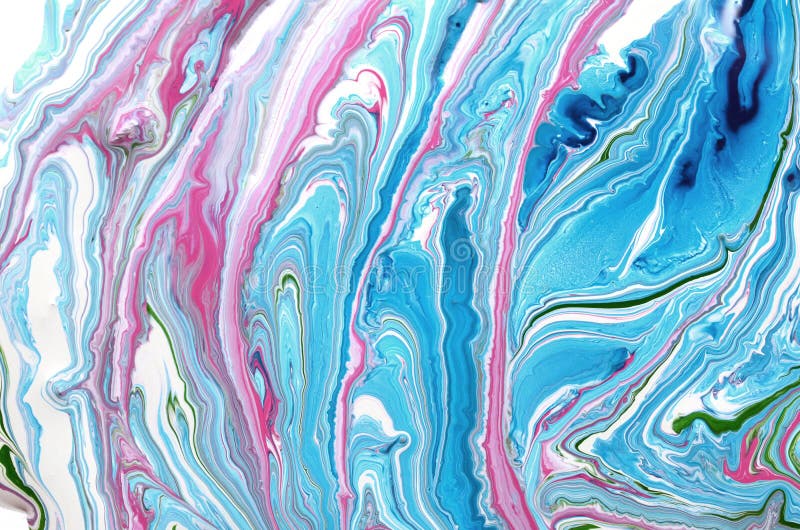 Liquid Acrylic Paint Background Fluid Painting Abstract Texture