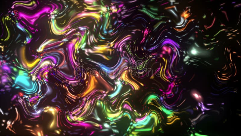 Liquid Metal Reflections vector illustration