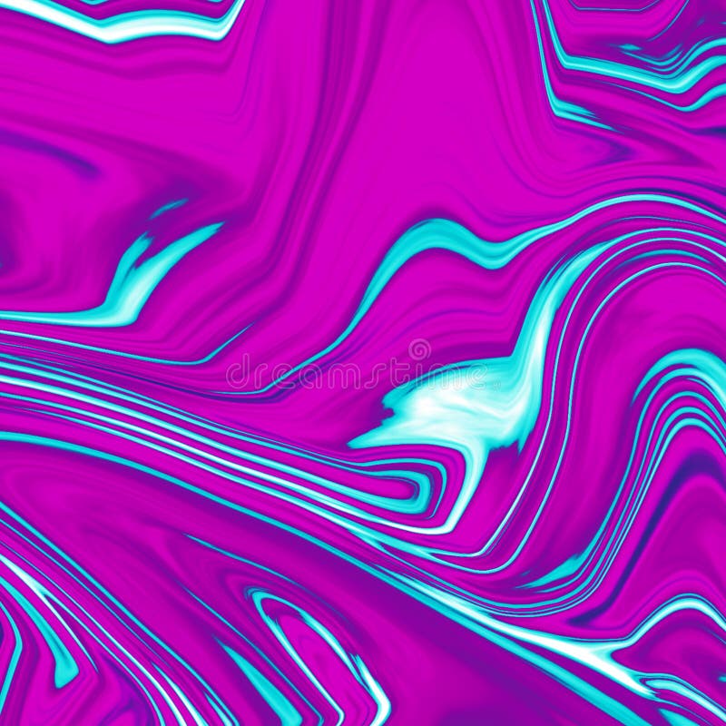 Liquid Saber Punk Neon Abstract Marble Texture Stock Illustration ...