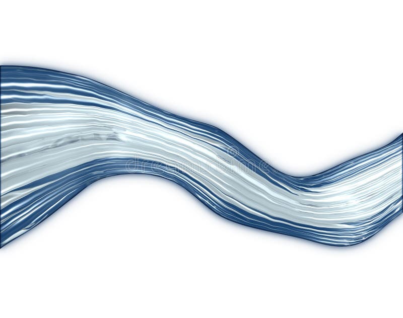 Liquid wave background stock illustration