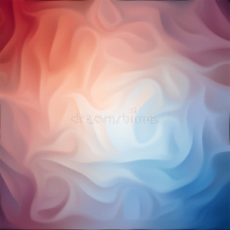 Liquid Wave Shape with gradient background royalty free illustration