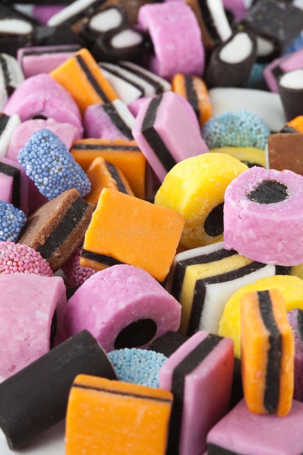Liquorice Sweets stock image. Image of sorts, multi, sweet 14397921