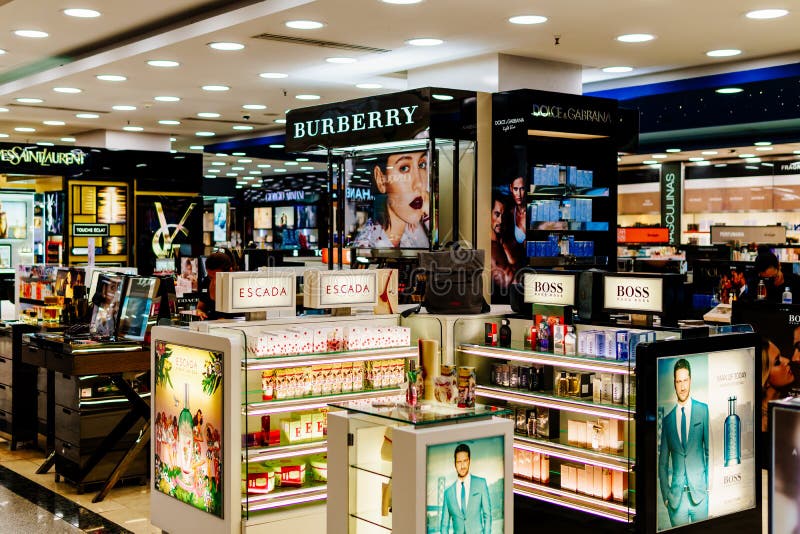 Makeup, Skincare and Cosmetic Products for Sale in Fashion Beauty  Department Store Display Editorial Image - Image of aisle, display:  115435920