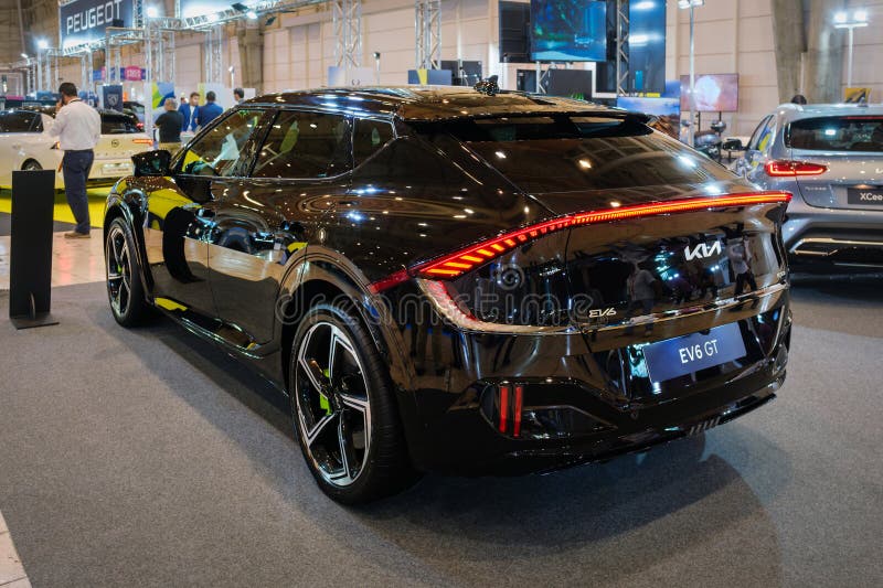 Kia EV6 GT Electric Car at ECAR SHOW - Hybrid and Electric Motor Show ...