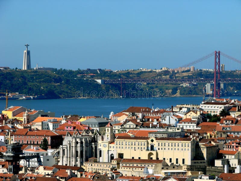 Lisbon view stock photography Lisbon view stock photography