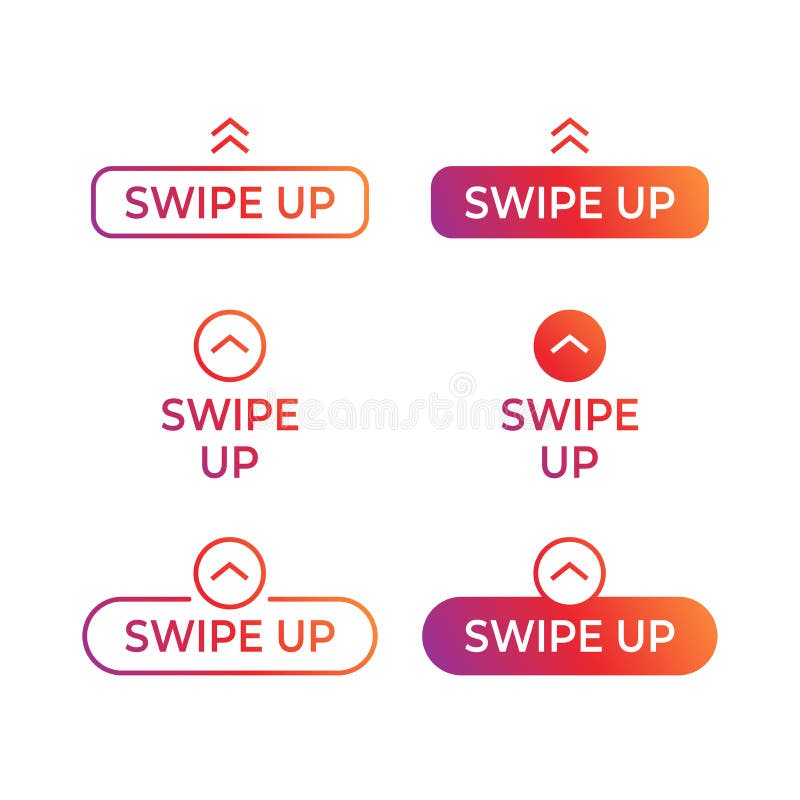 Lista de botões para mídia social. ícone de lista instantânea. ilustração stock