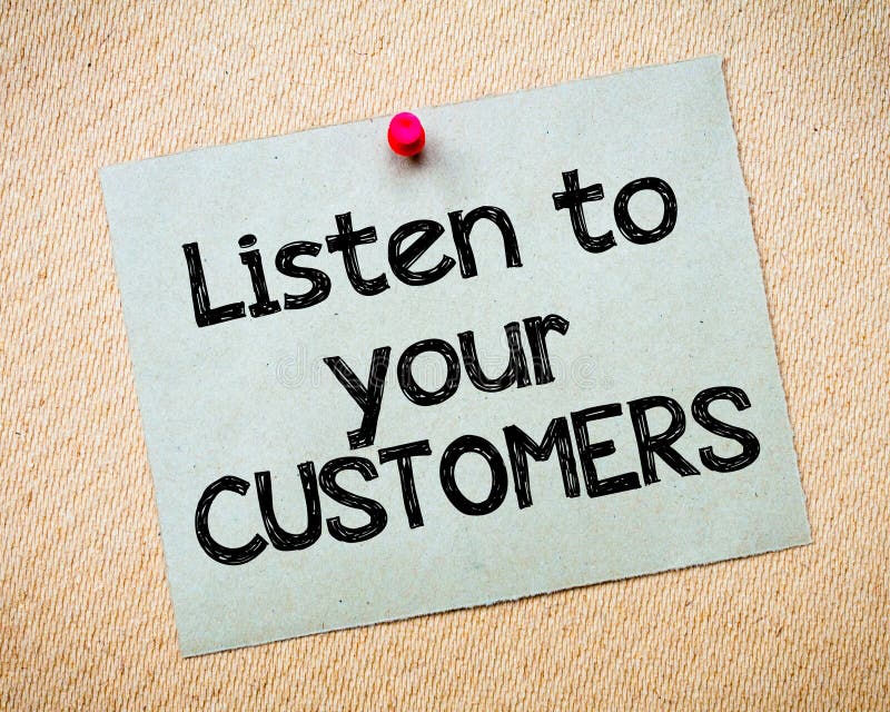 Image result for listen to your customers