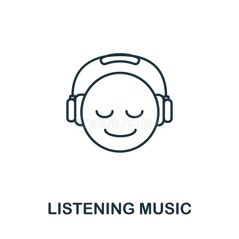 Listening Music Icon From Hobbies Collection Simple Line Element Listening Music Symbol For Templates Web Design And Stock Illustration Illustration Of Cartoon Enjoying Listening Music Icon From Hobbies Collection Simple Line Element Listening Music Symbol For Templates Web Design And Stock Illustration Illustration Of Cartoon Enjoying
