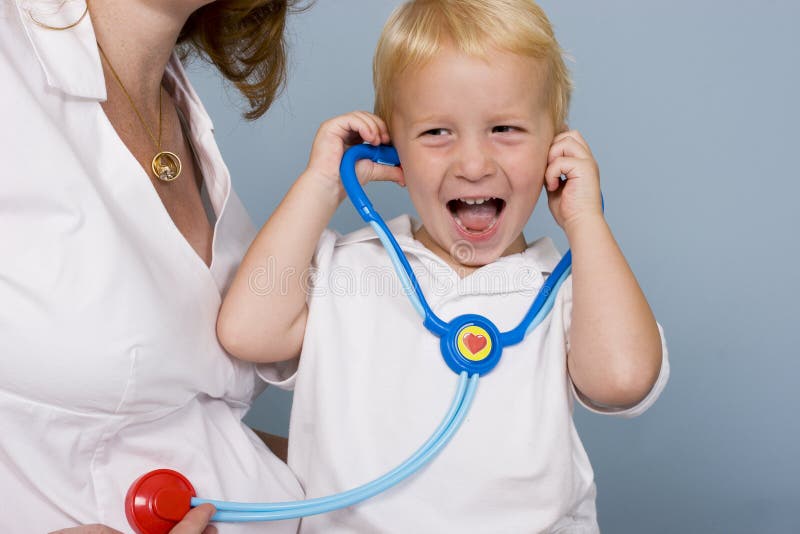 Listening To Baby Heartbeat Stock Image Image of abdomen, parenting