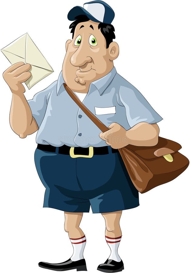 listonosz ilustracja wektor listonosz ilustracja wektor