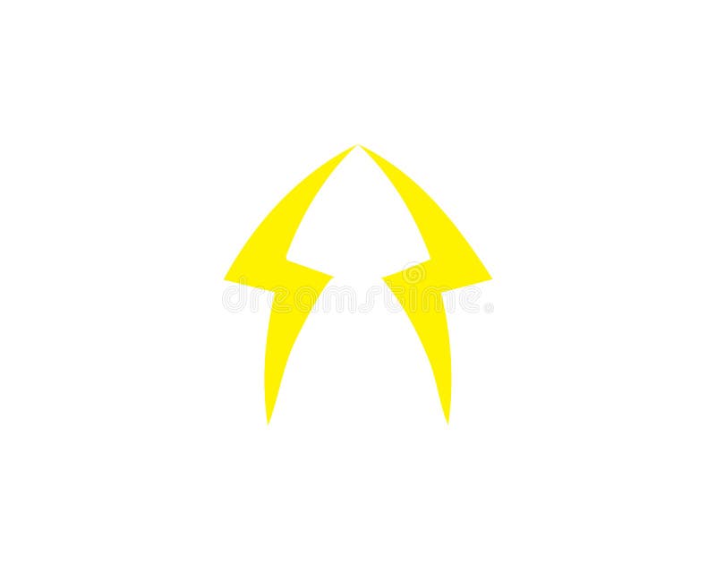 Listowy B? yskawicowy logo royalty ilustracja