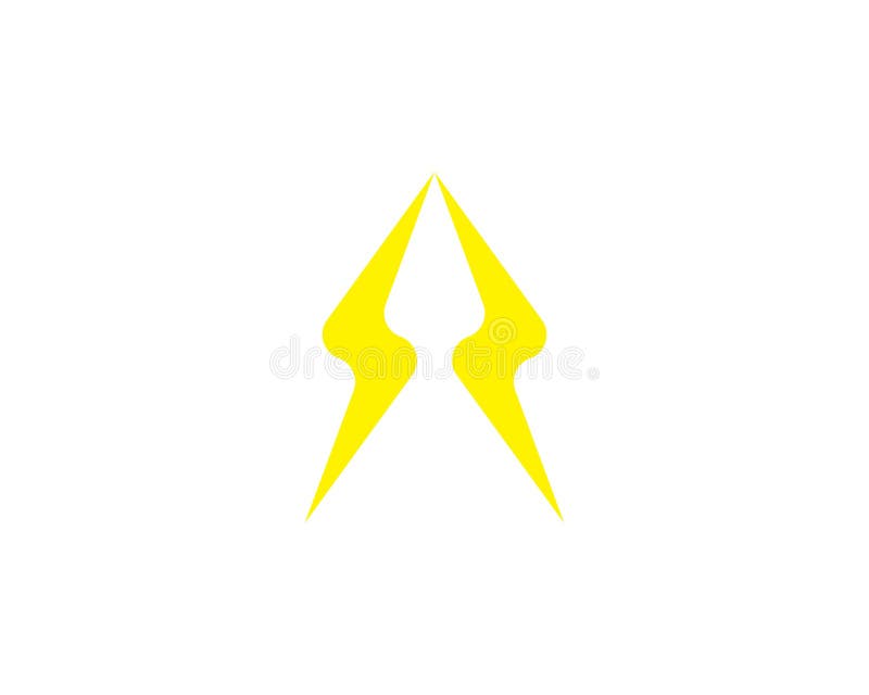 Listowy B? yskawicowy logo ilustracja wektor