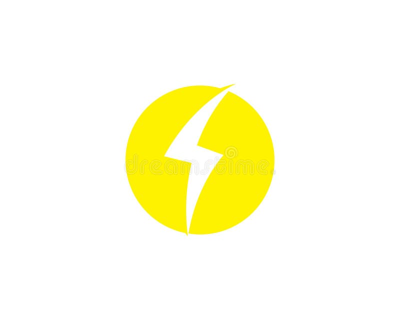 Listowy B? yskawicowy logo royalty ilustracja