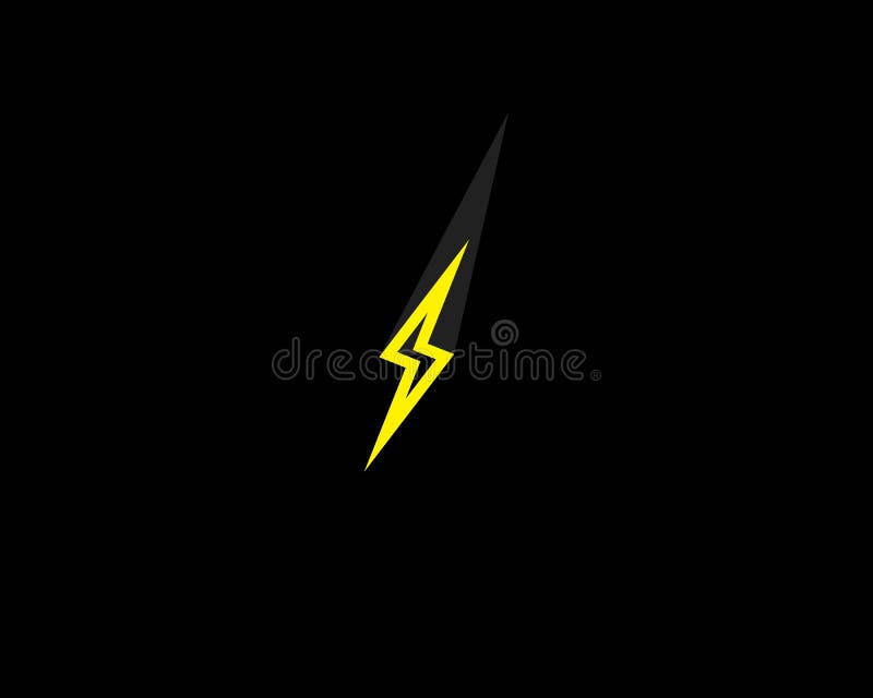 Listowy B? yskawicowy logo ilustracji