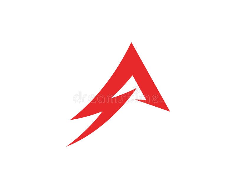 Listowy Błyskawicowy logo ilustracji