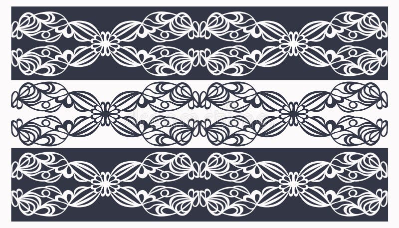 listras do teste padrão do tracery brancas no preto ilustração royalty free listras do teste padrão do tracery brancas no preto ilustração royalty free