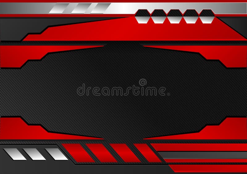 Listras pretas e vermelhas Fundo abstrato do vetor, projeto gráfico da tecnologia ilustração do vetor Listras pretas e vermelhas Fundo abstrato do vetor, projeto gráfico da tecnologia ilustração do vetor