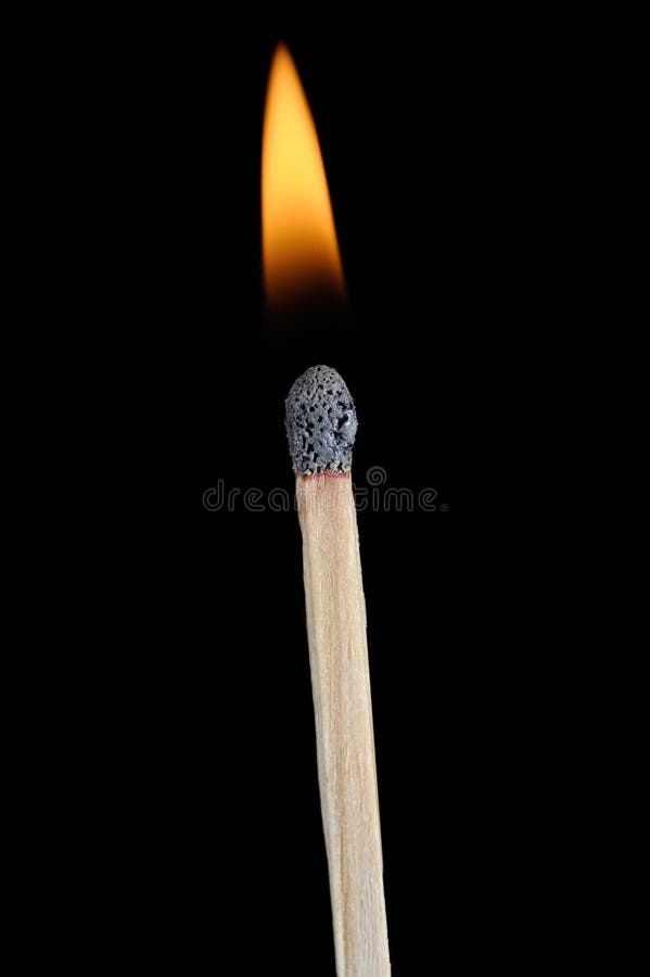 Lit Match Stick