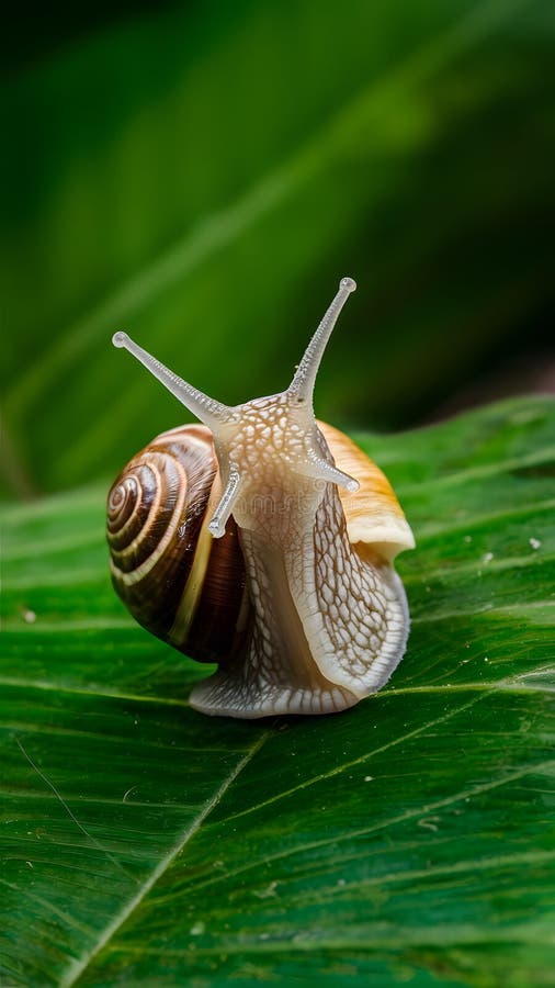 Liten snaggrön natur Makrofotografi av vilda fauna closeup-bild stock illustrationer