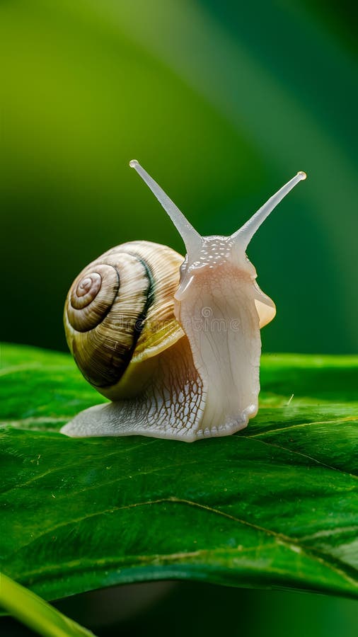 Liten snaggrön natur Makrofotografi av vilda fauna closeup-bild vektor illustrationer