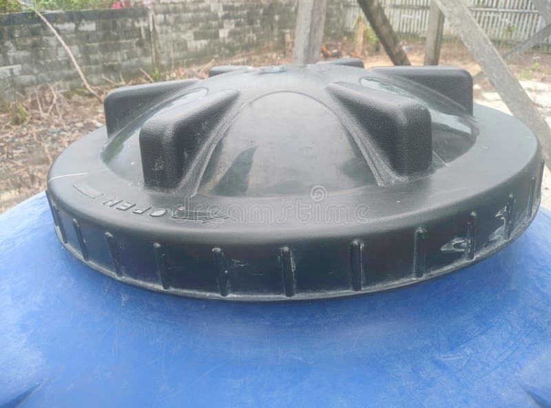 1000 Liter Water Tank Cover Stock Image Image of tank, window 267289757