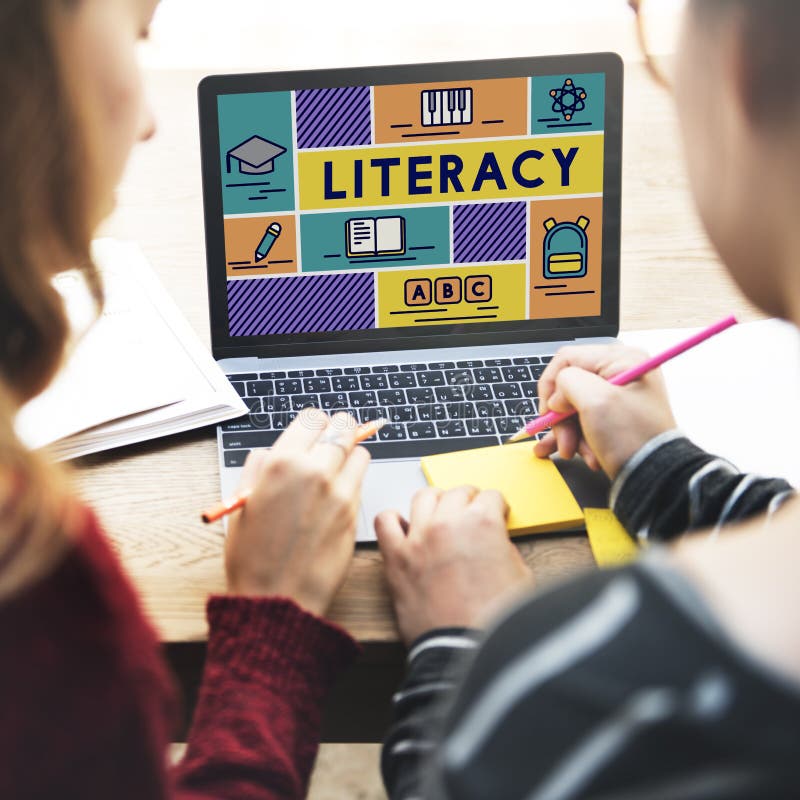 Literacy Study Reading Learning Wisdom Concept Stock Photo - Image of ...