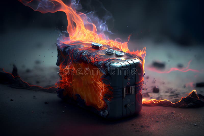 Lithium battery explosion