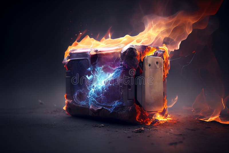 Lithium battery explosion