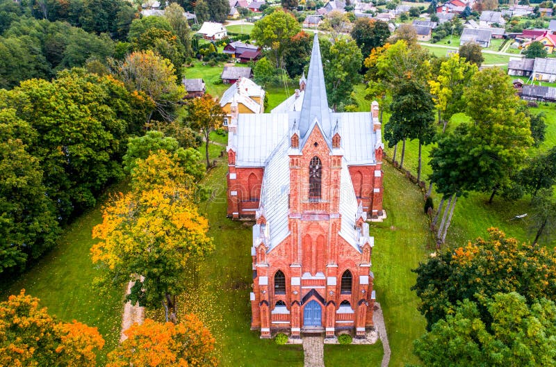 Lithuanian church in Kaltanenai