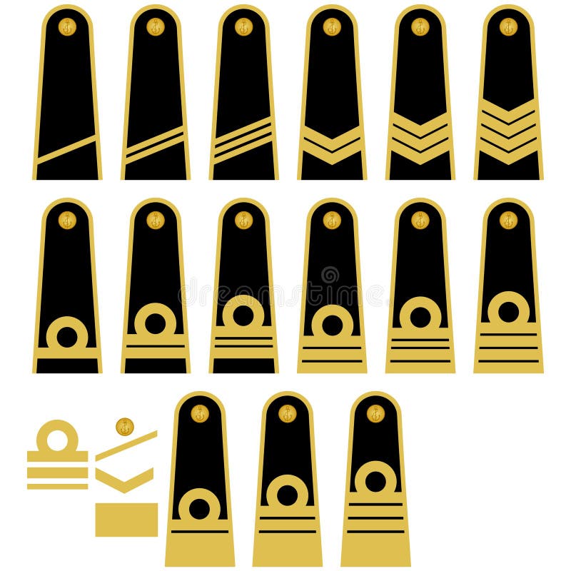 Lithuanian Navy insignia stock illustration. Illustration of collection ...