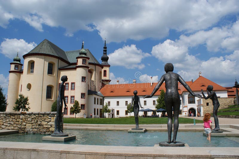 Litomysl monastery garden