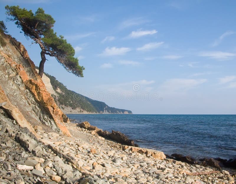 Litorale roccioso di Mar Nero