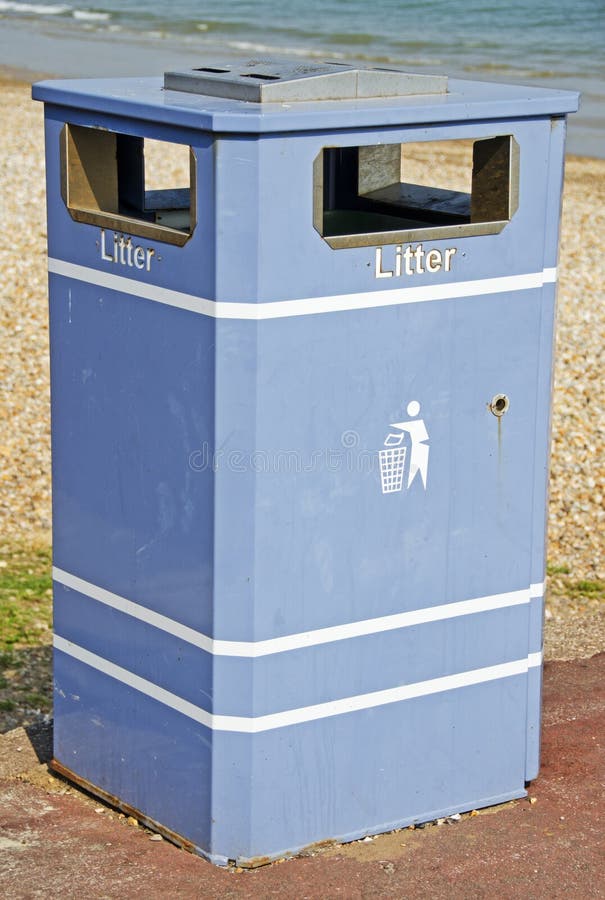 Litter Bin stock photo. Image of england, food, city 33223866