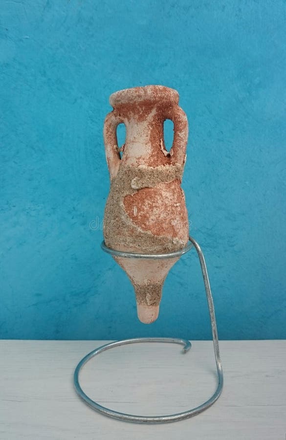 Little amphora stock photo. Image of roman, terracotta 75052150