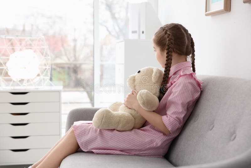 Autistic Girl Enjoys Playing With Toys At Home Stock Image Image Of Home People 188941551