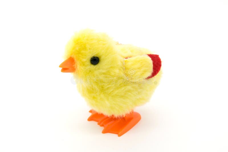 Newborn toy baby chicken stock image. Image of cute, hatching 19134285