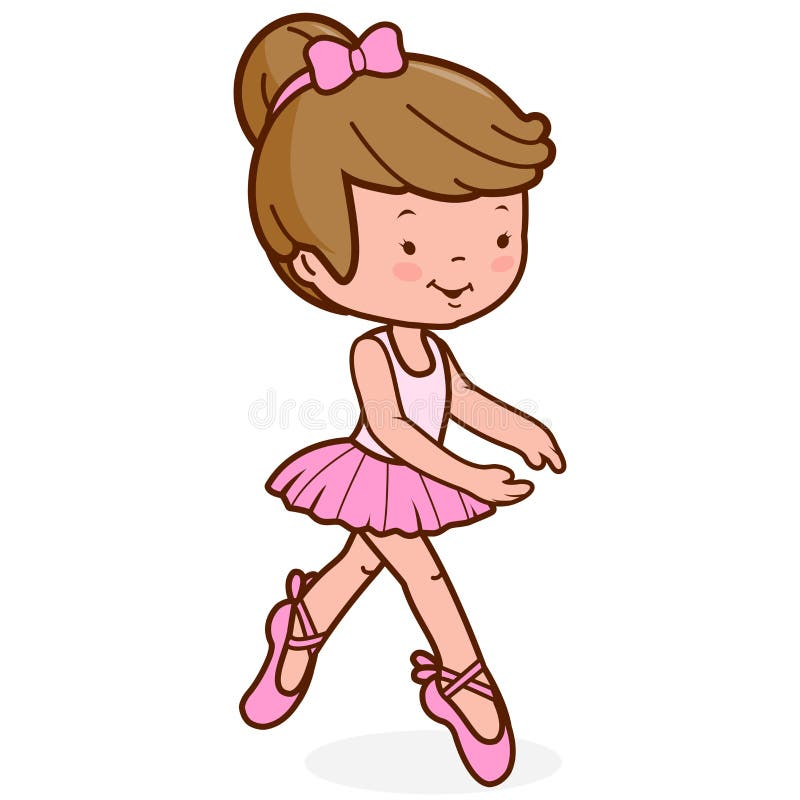 Little Girl Ballet Outfit Stock Illustrations 75 Little Girl Ballet