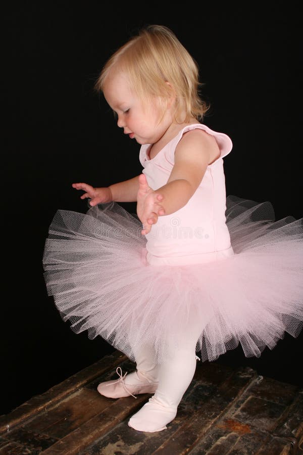 Little ballet girl