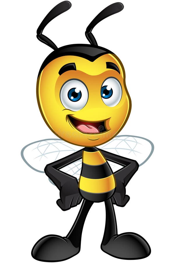 Little Bee Character - Hands On Hips