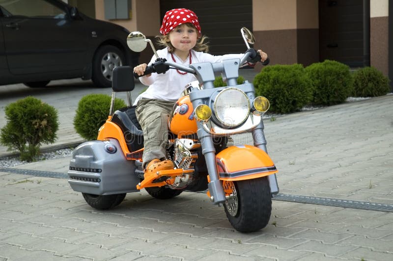 Little biker