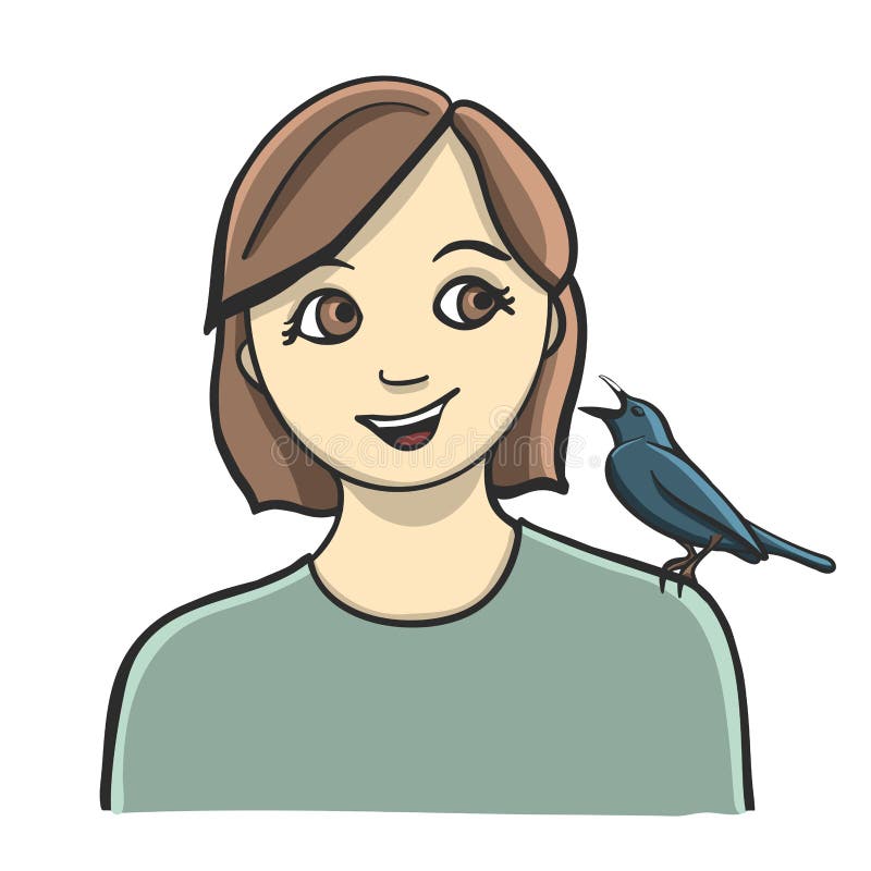 Little Bird Told Me Idiom Stock Illustrations 4 Little Bird Told Me little-bird-told-me-idiom-stock-illustrations-4-little-bird-told-me