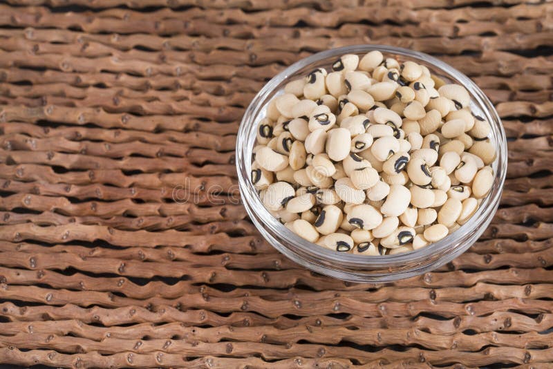 Black Eye Bean - Vigna Unguiculata Stock Image - Image of cowpea