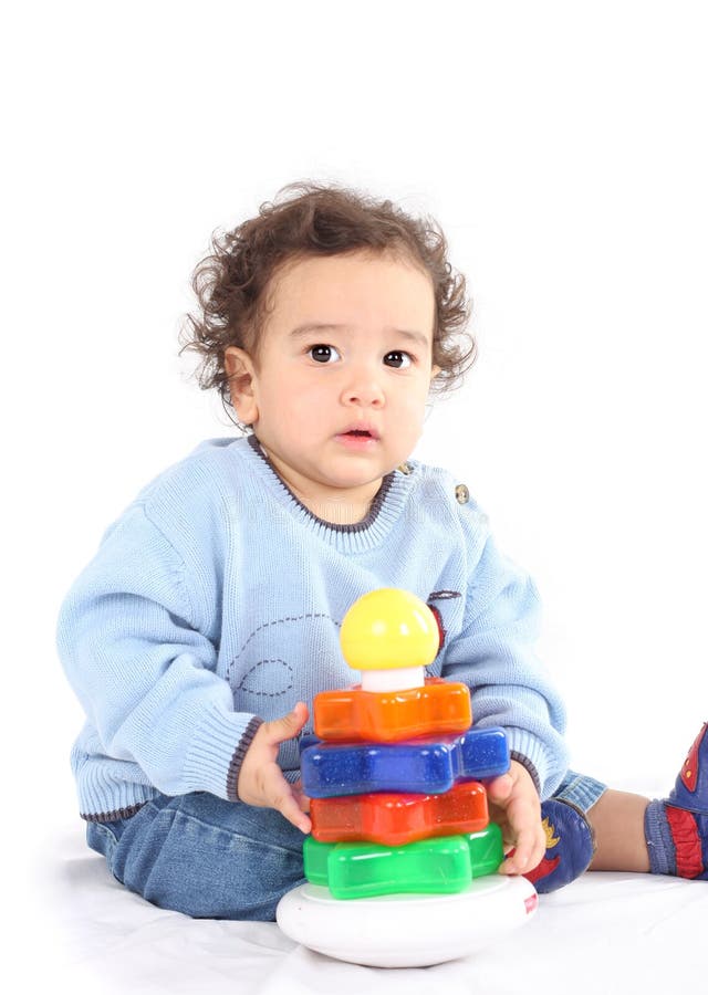 Little boy stock photo. Image of colorful, child, hair 13129188