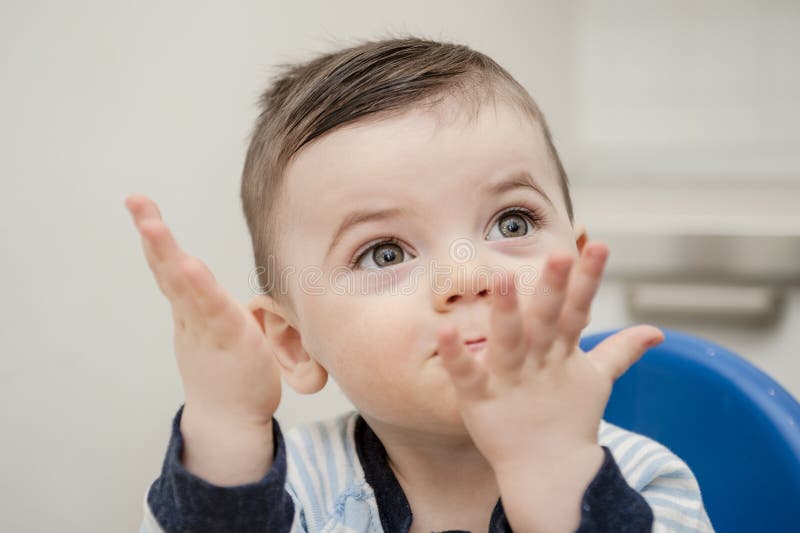 Little boy stock image