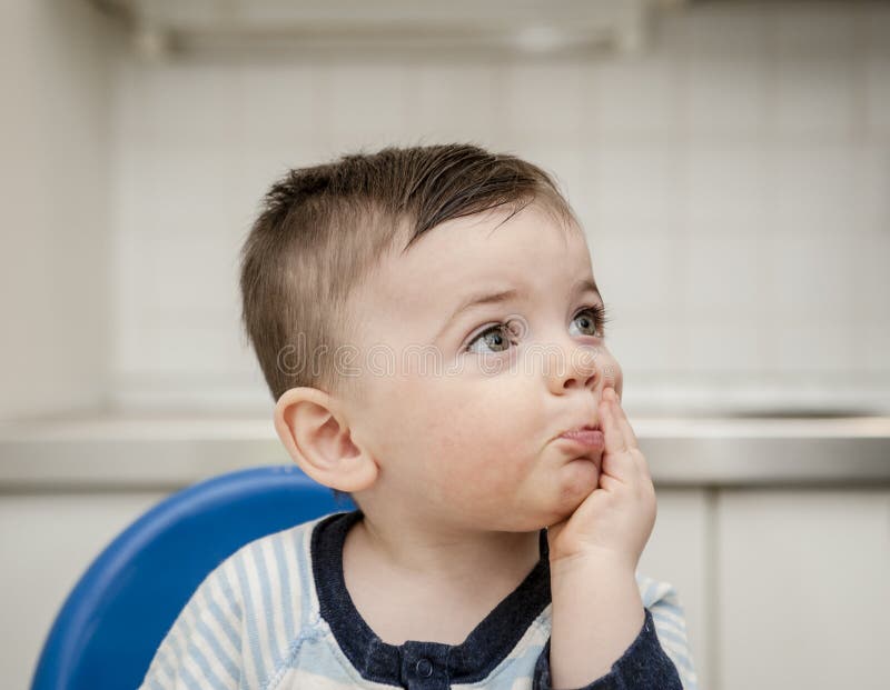 Little boy stock photography