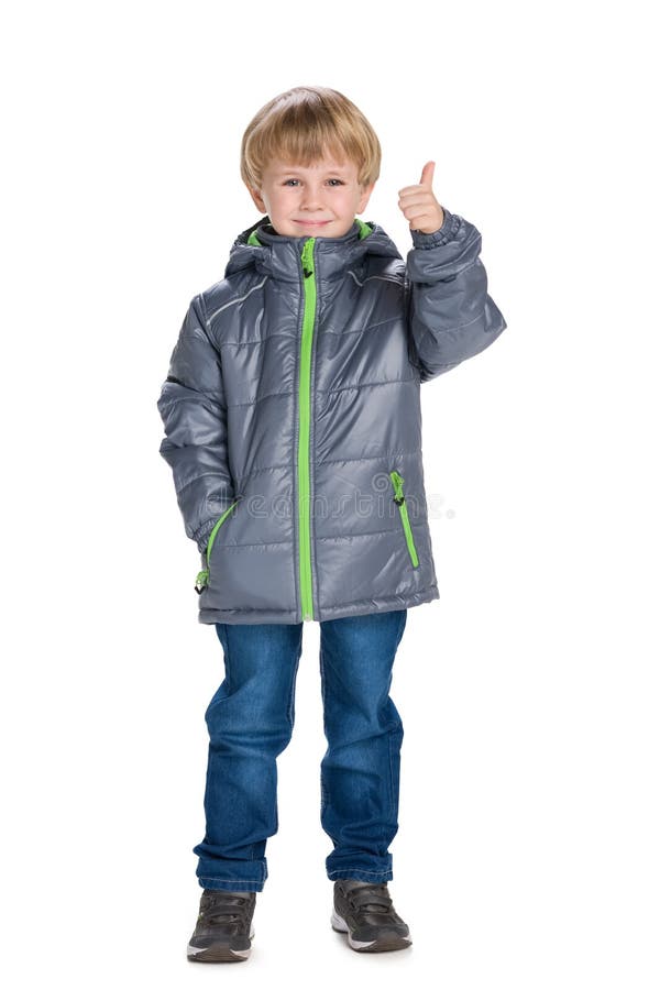 Cool Pretty Stylish Little Boy Isolated Stock Image - Image of cool ...