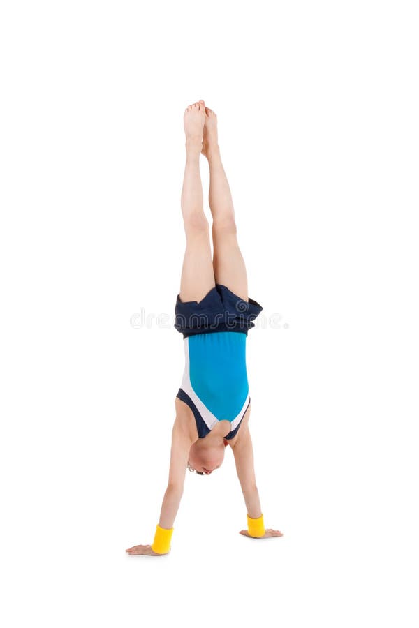 Little Boy Gymnast Stock Image Image 23433171